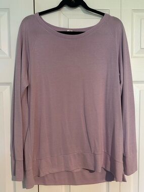 GAP Light Purple Long Sleeve Pullover Sweater